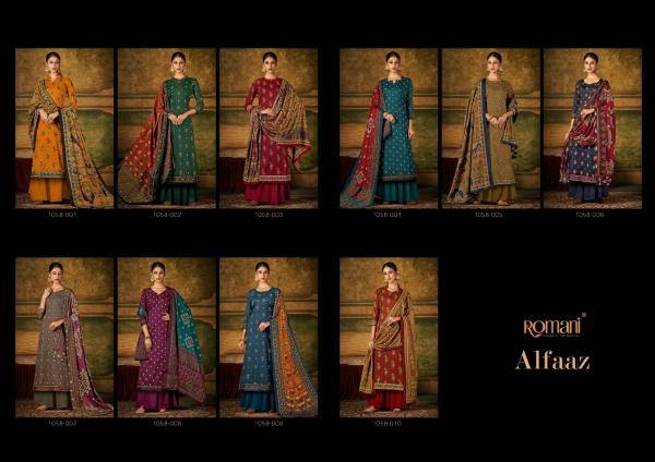  Romani Alfaaz Exclusive Premium Pashmina Winter Wear Dress Material